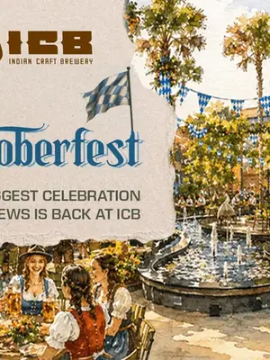 Oktoberfest 2026 at ICB poster