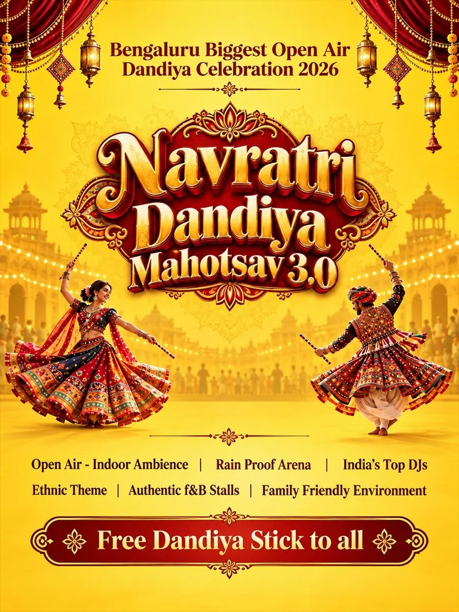 Open Air Dandiya Celebration 2026