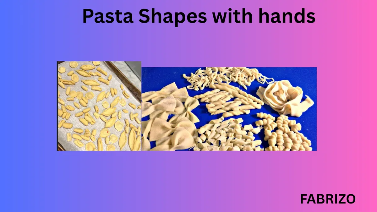 Pasta Shapes with Hands