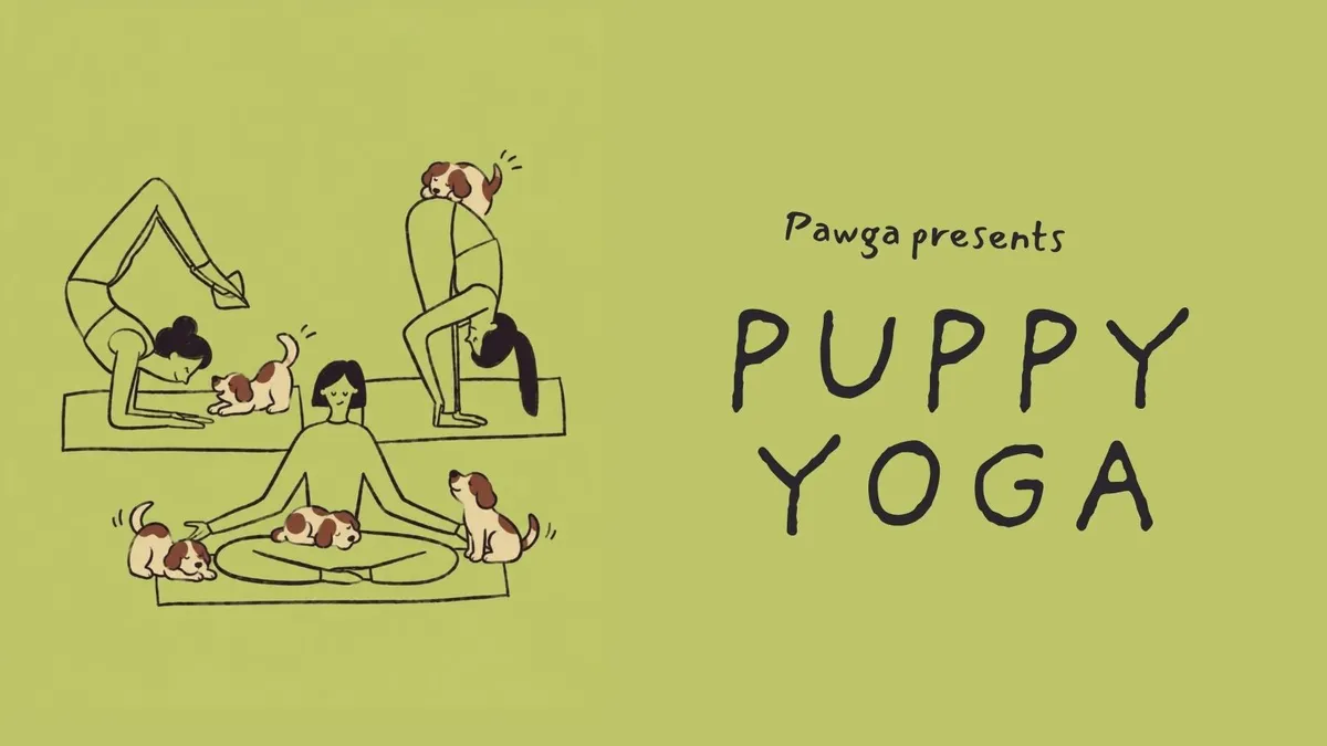 Pawga's Yoga with Puppies