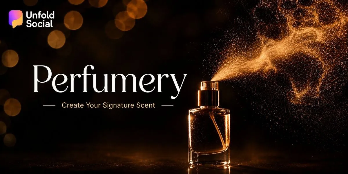 Perfumery poster
