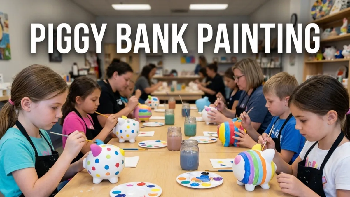 Piggy Bank Painting