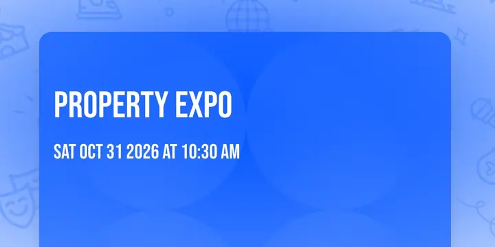 Property Expo poster