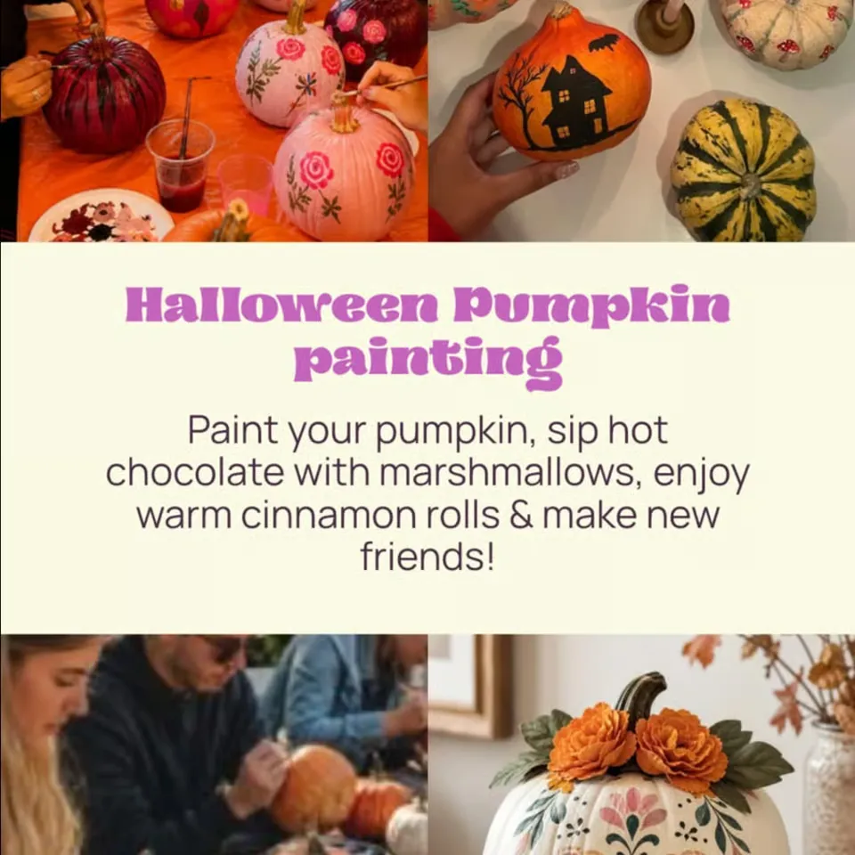 Pumpkin Painting - Halloween Event