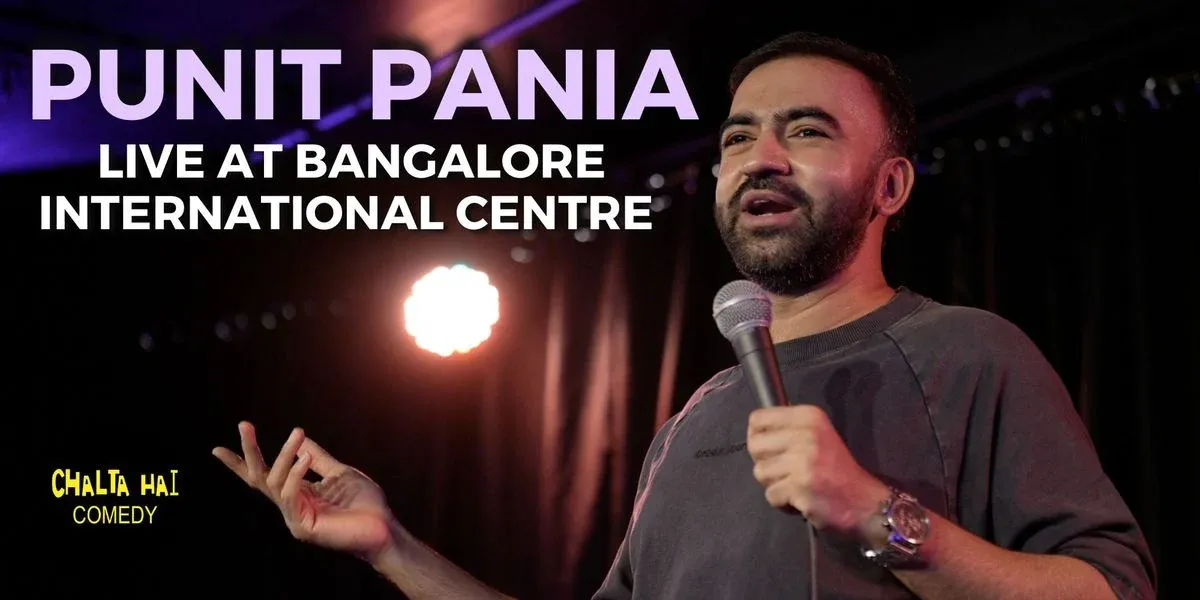 Punit Pania Live at Bangalore International Centre