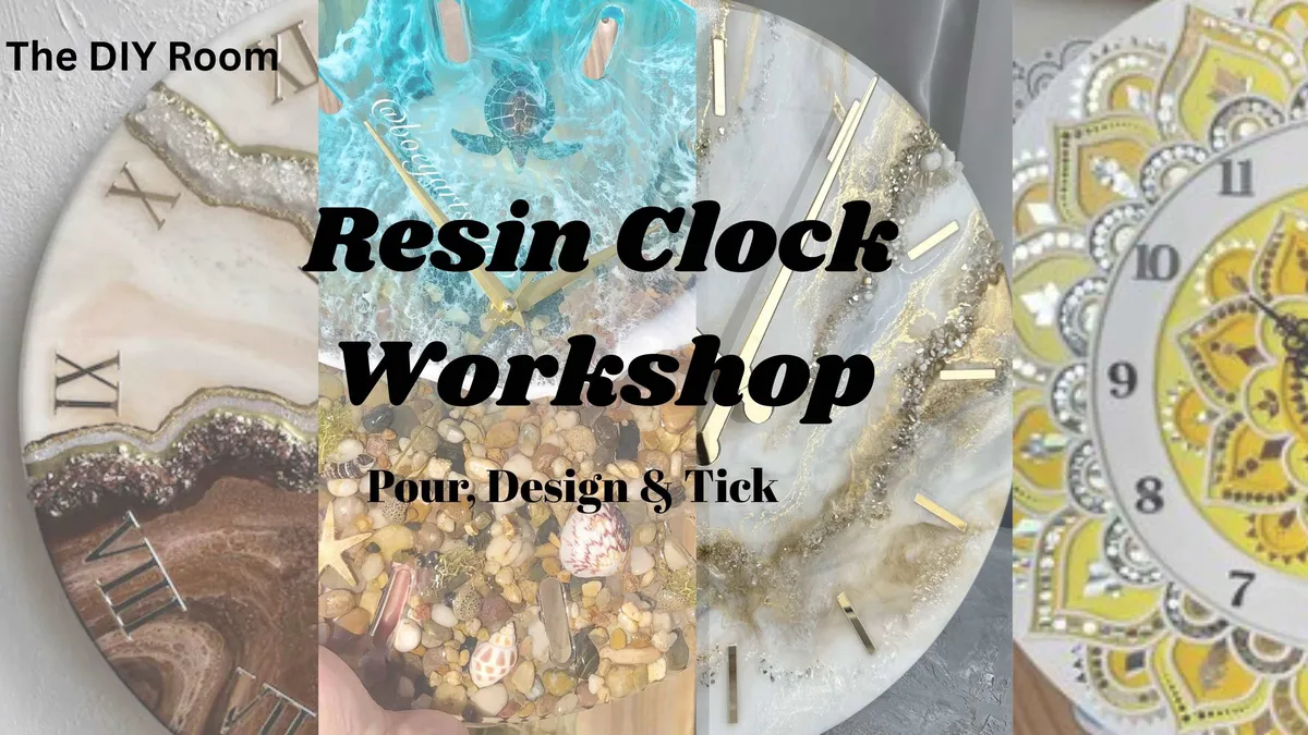 Resin Clock Workshop