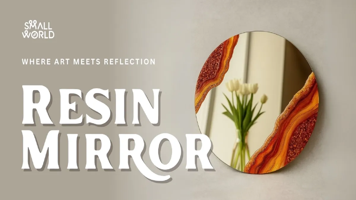 Resin Mirror Art