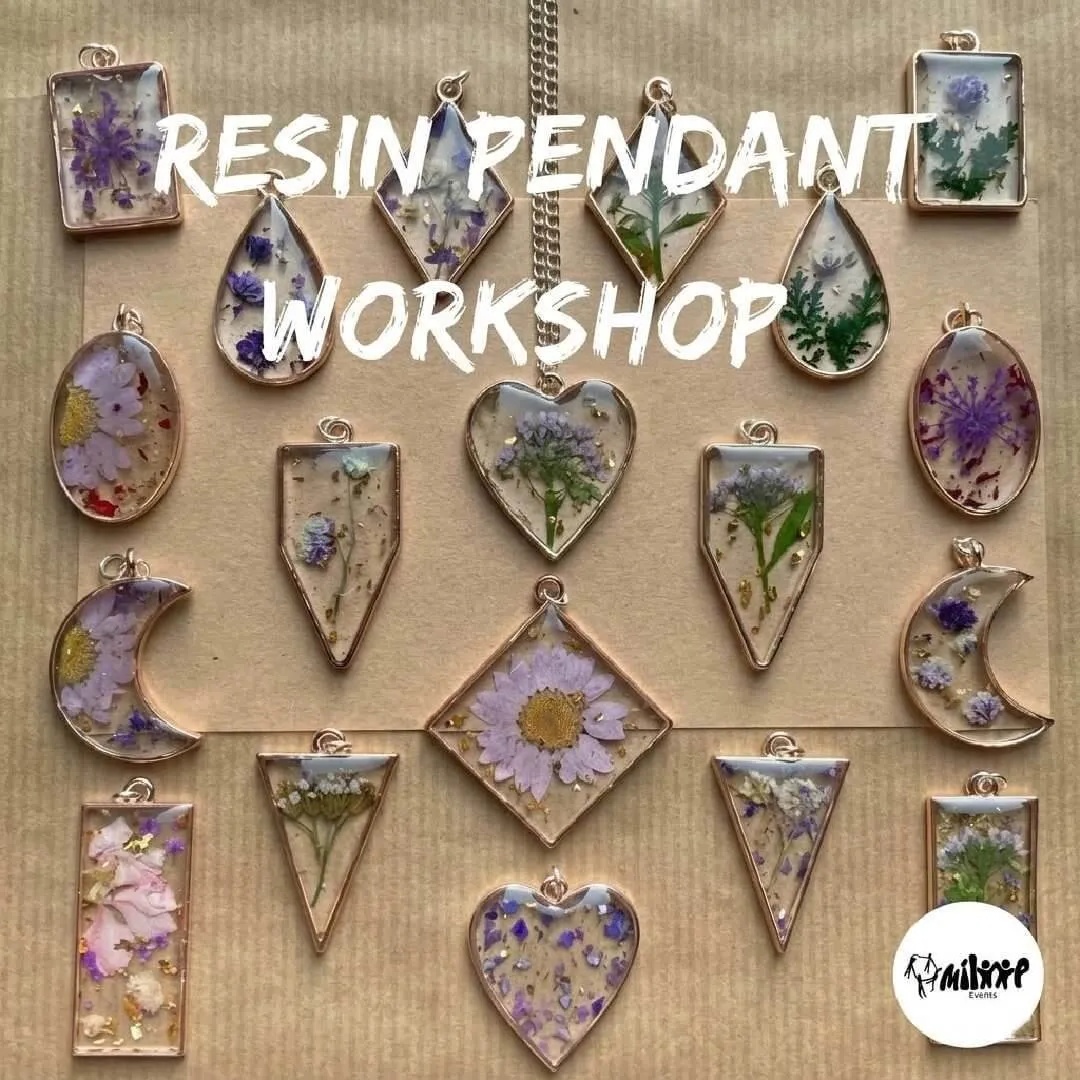 Resin Pendant Workshop