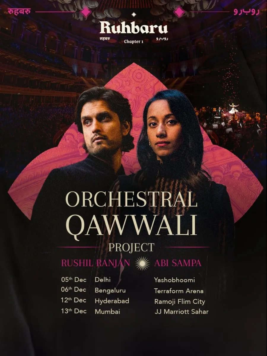 Ruhbaru Chapter I: The Orchestral Qawwali Project (India Tour 2026)
