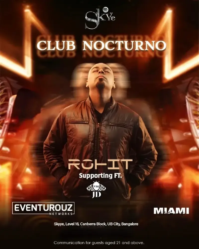 Saturday Club Nocturno at Skyye Bar