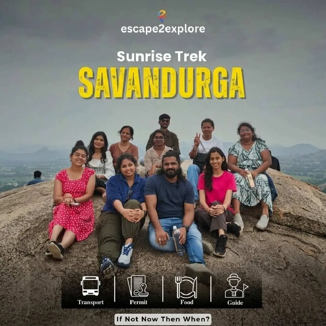Savanadurga Sunrise Trek By e2e