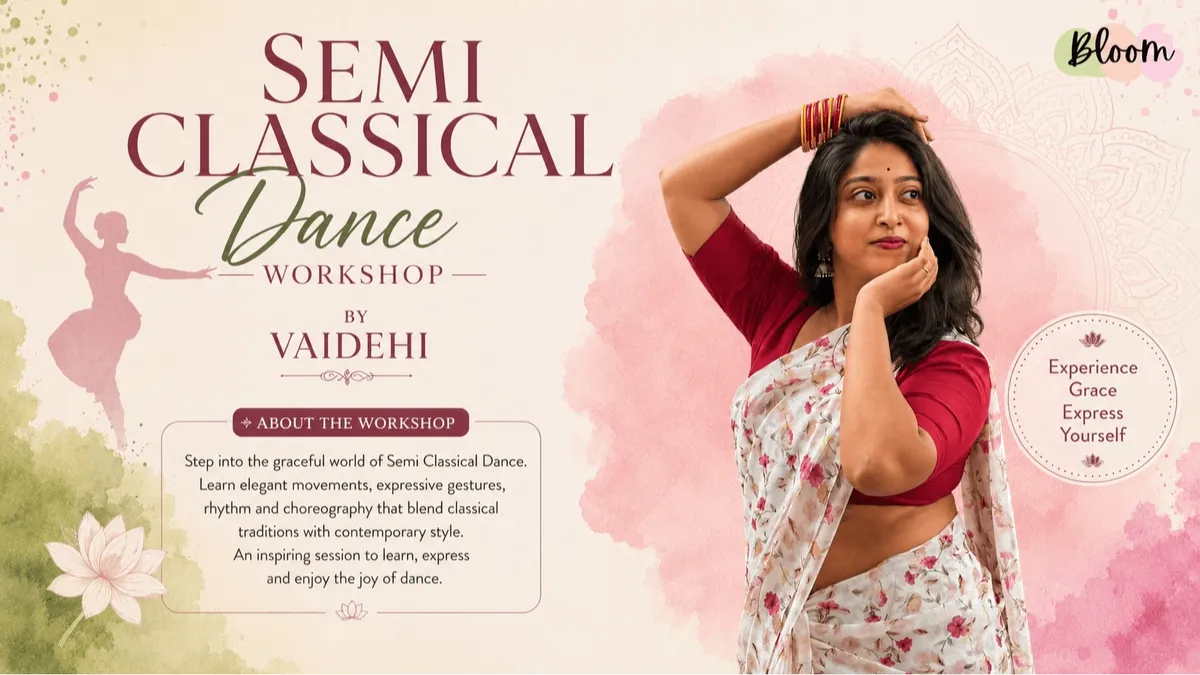 Semi Classical Dance Workshop by Vaidehi