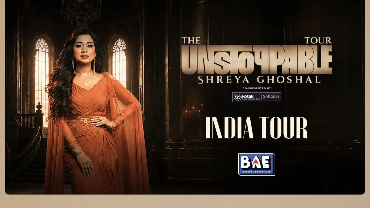 Shreya Ghoshal - The Unstoppable India Tour