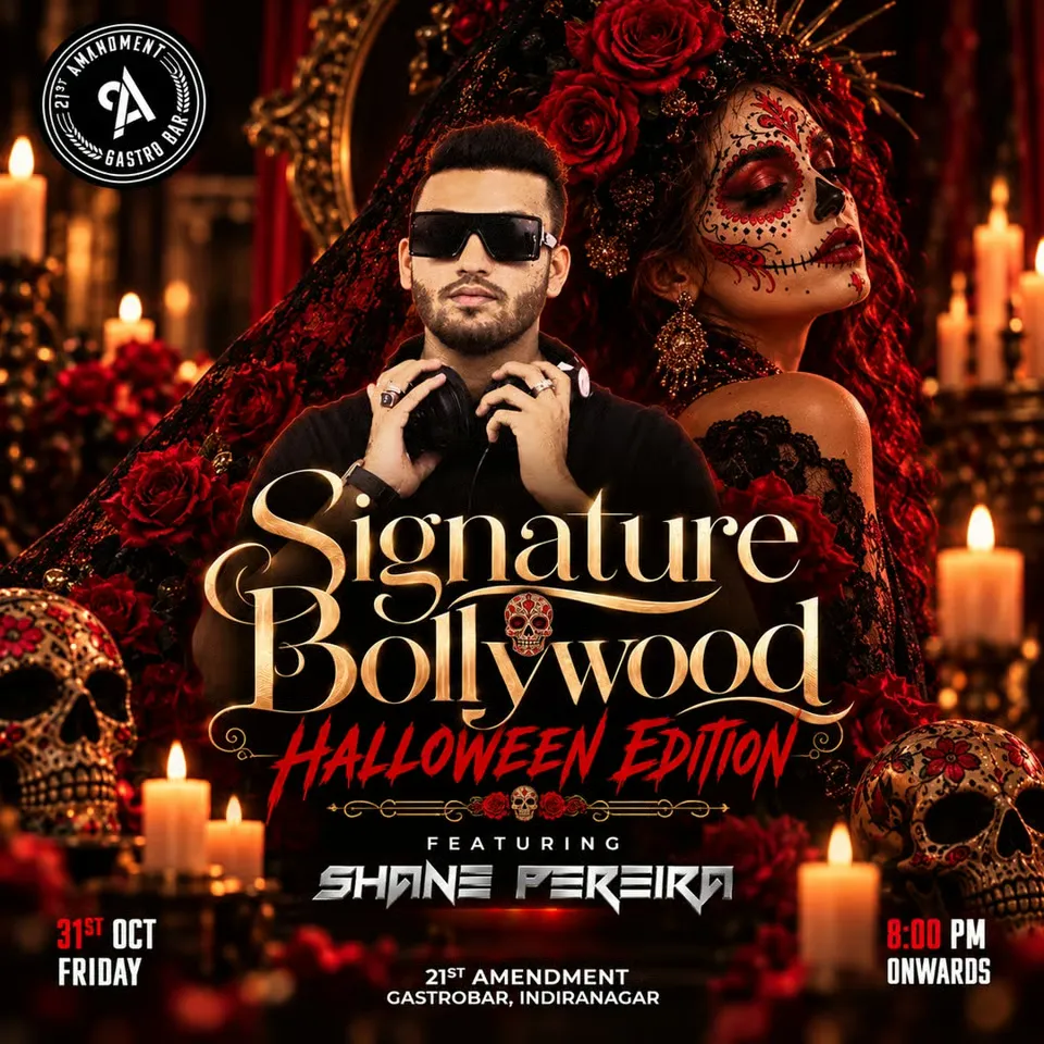 Signature Bollywood (Halloween Edition) w/ DJ Shane Pereira