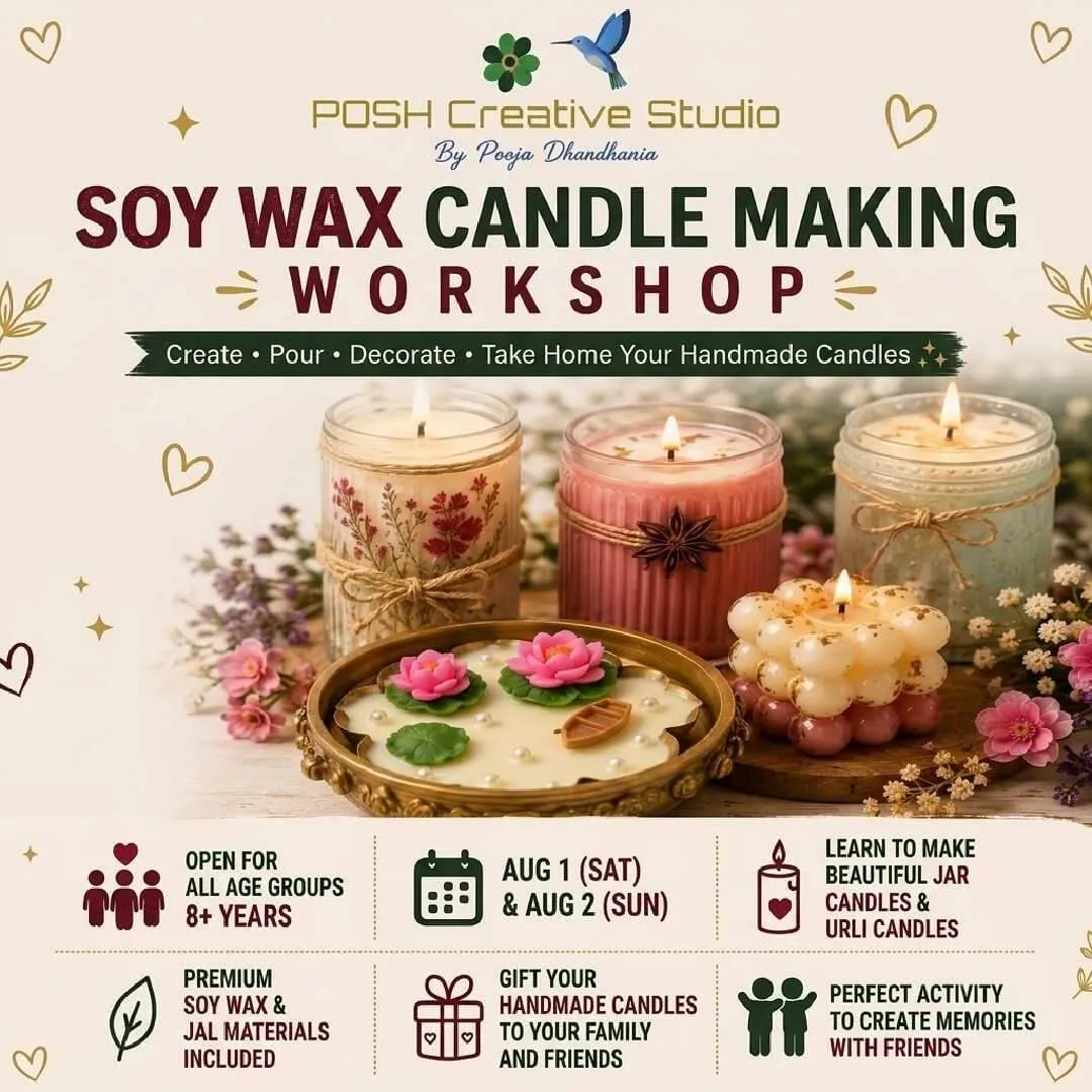 Soy Wax Candle Making Workshop