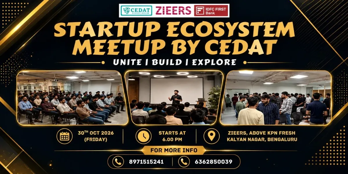 Startup Ecosystem Meetup by CEDAT