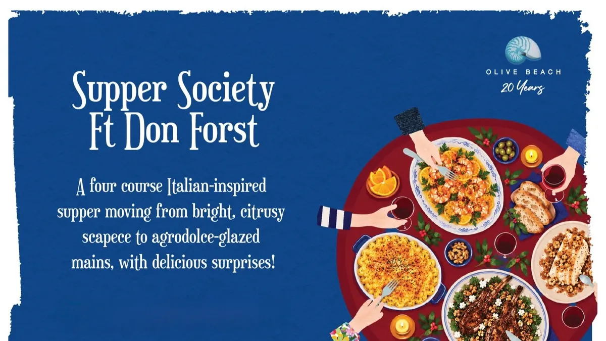 Supper Society Ft. Don Forst, An Italian Affair