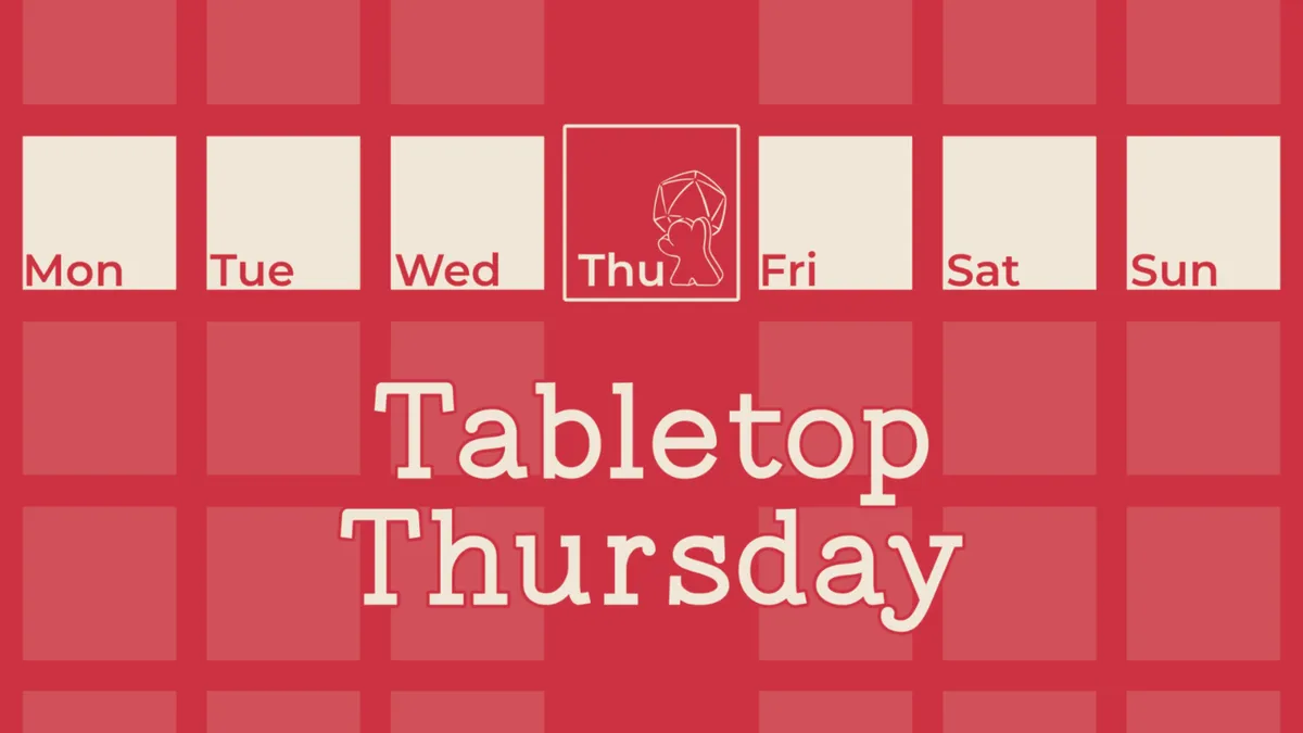 Tabletop Thursday with ReRoll Board Games