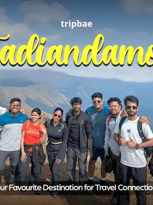 Tadiandamol Trek by Tripbae poster