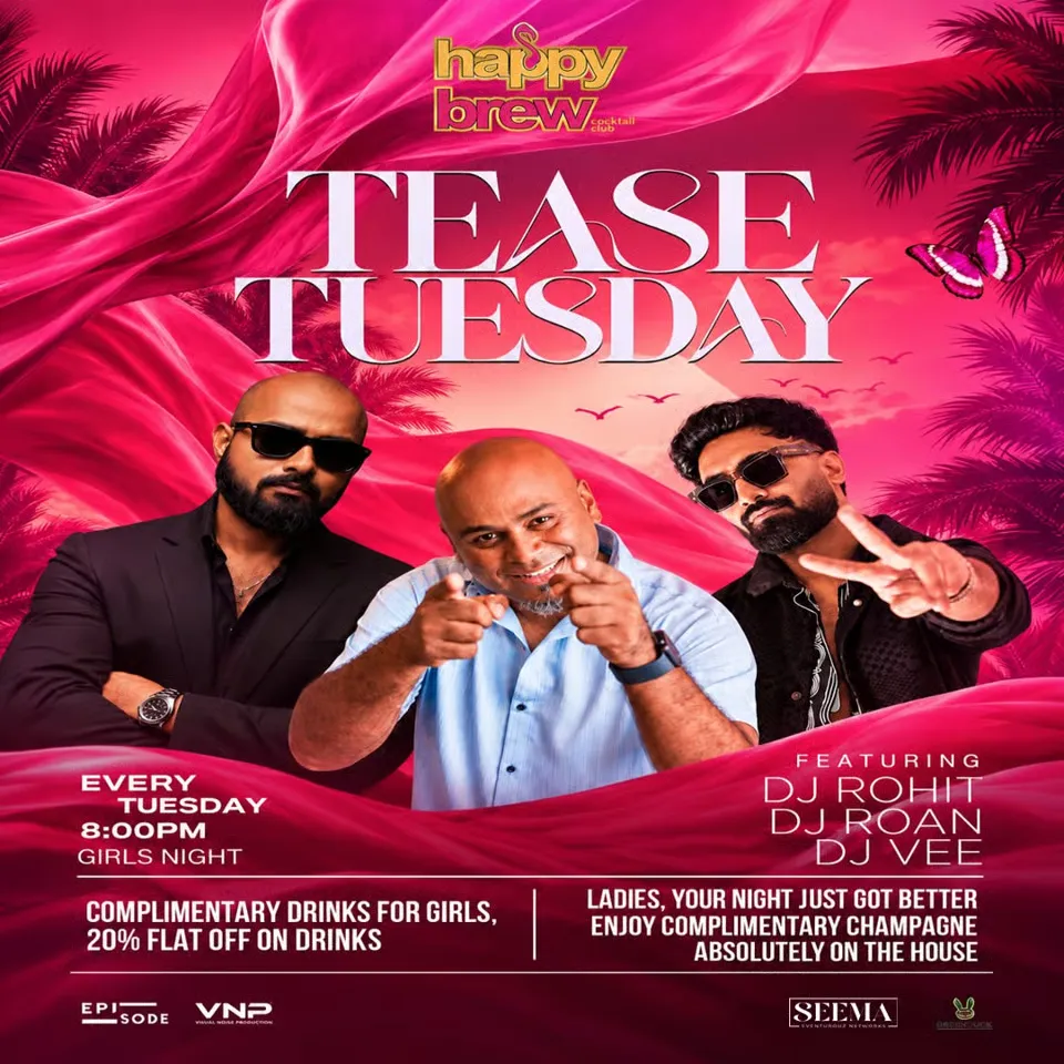 Tease Tuesdays at Happy Brew