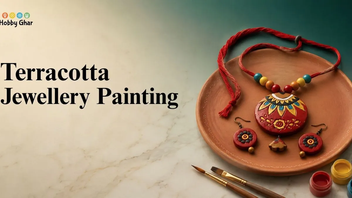Terracotta Jewellery Painting