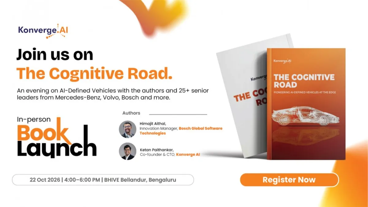 The Cognitive Road: Book Launch on AI-Defined Vehicles