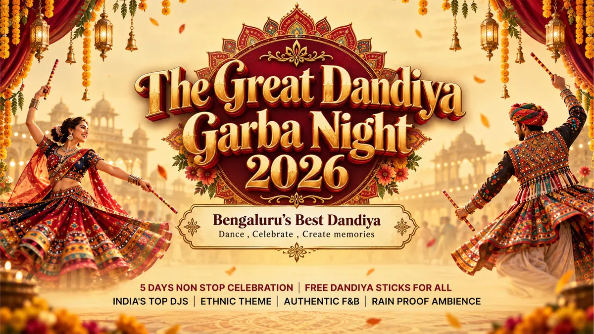 The Great Biggest Dandiya & Garba Utsav 2026