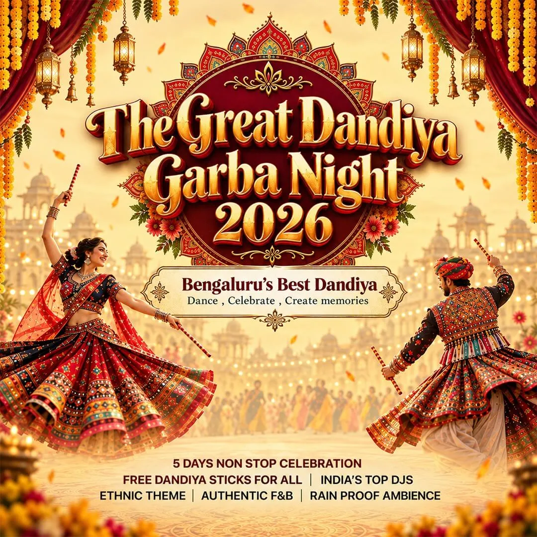 The Great Dandiya & Garba Utsav 2026