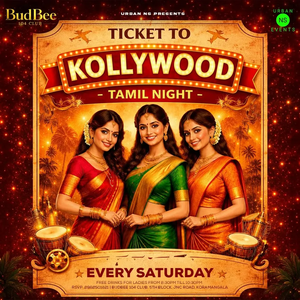 Ticket to Kollywood Tamil Night