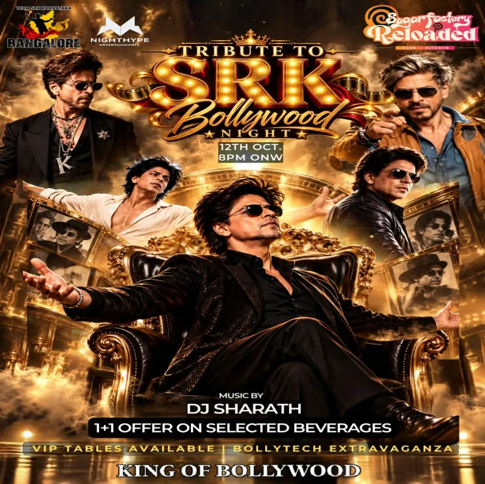 Tribute to SRK poster