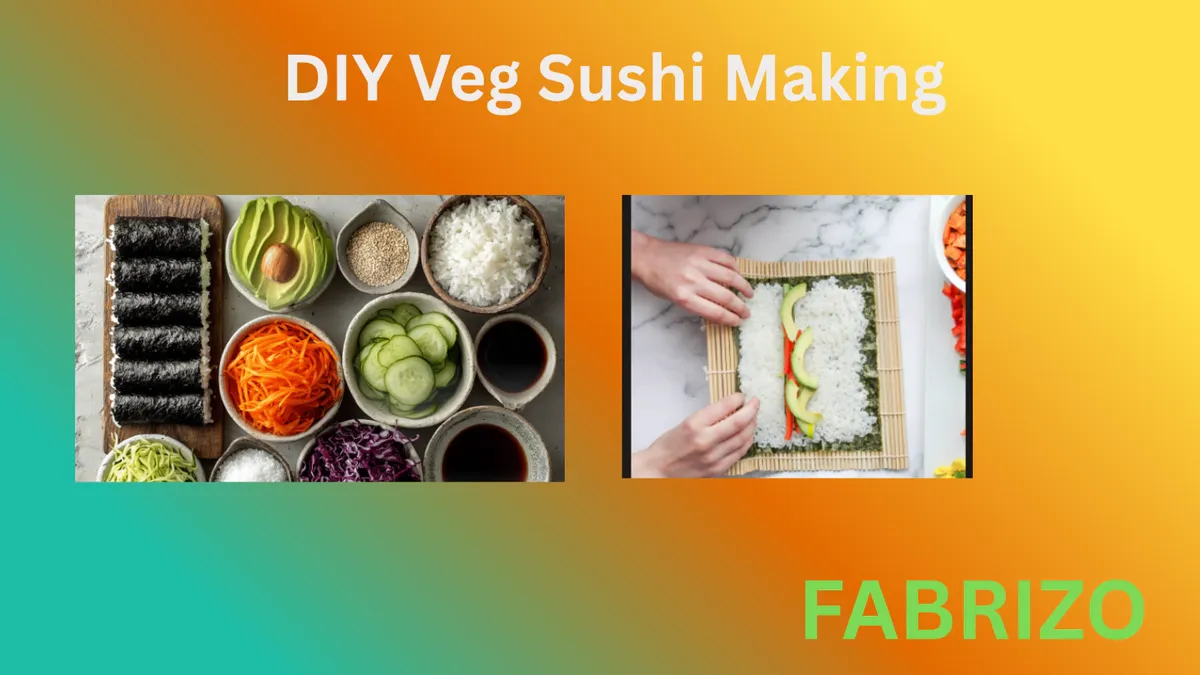 Veg Sushi Making