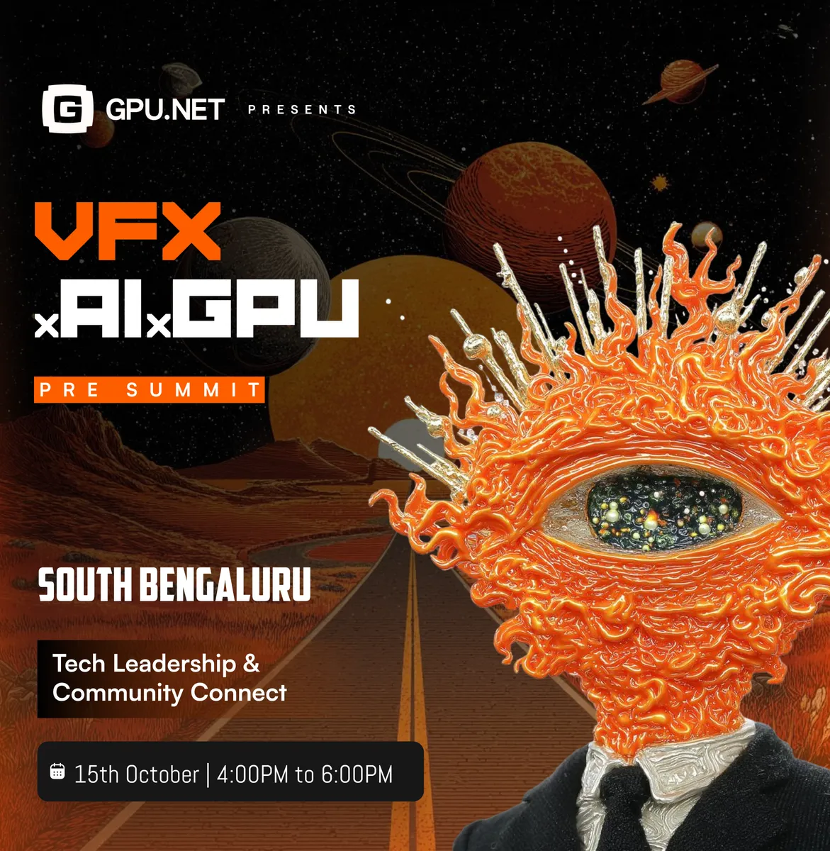 VFX X AI X GPU Pre Summit South Bengaluru 2026: Tech Leadership & Community Connect