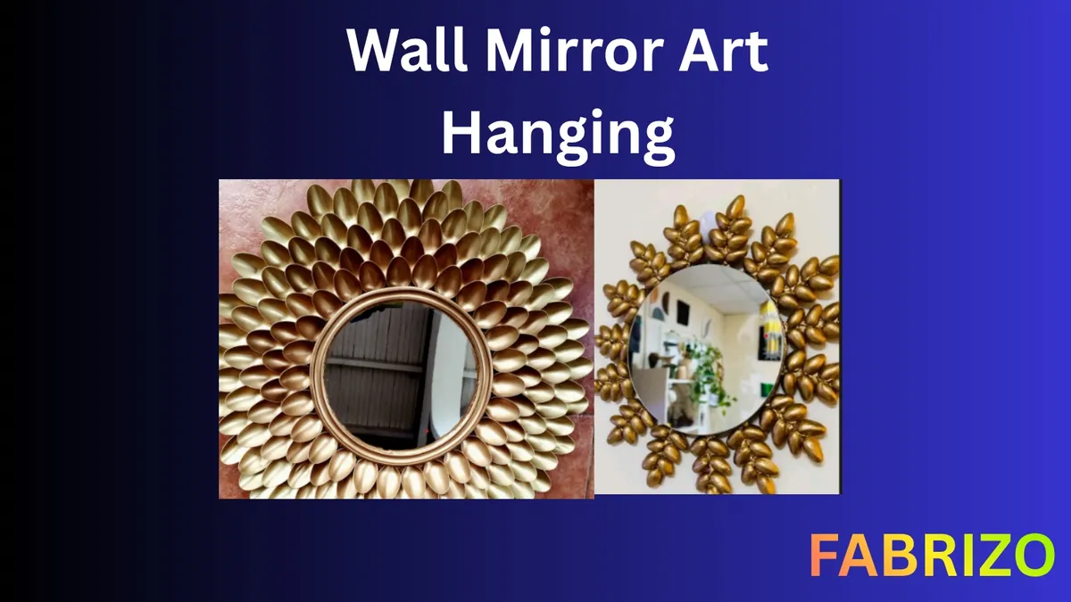 Wall Hanging Mirror Art