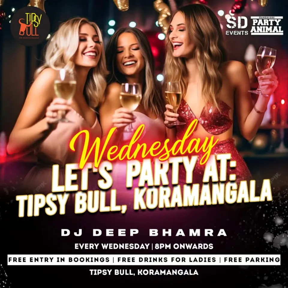 Wednesday Let's Party at Tipsy Bull
