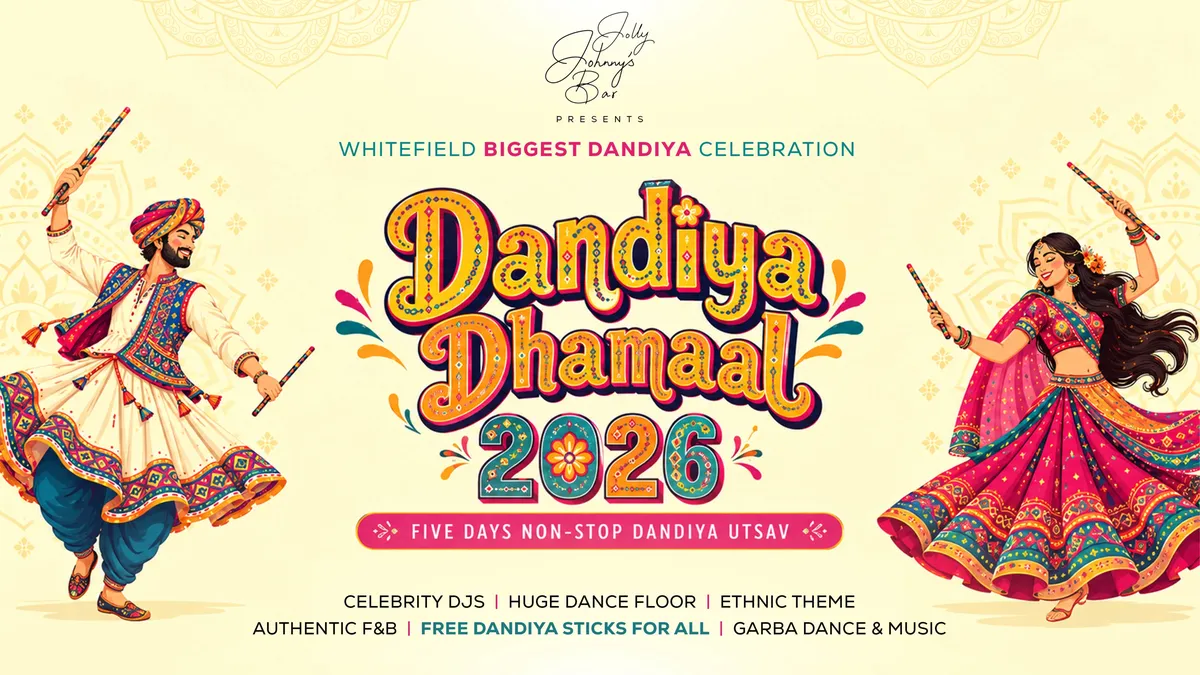 Whitefield Biggest Dandiya Celebration 2026