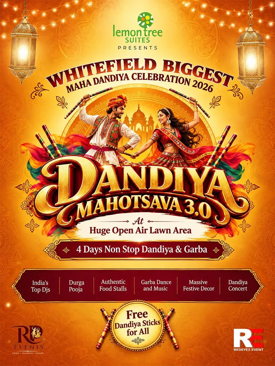 Whitefield Biggest Maha Dandiya Mahotsava 2026