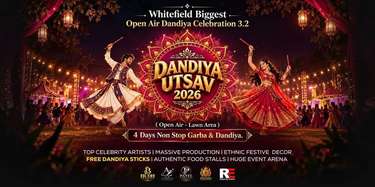 Whitefield Biggest Open Air Dandiya Utsav 2026