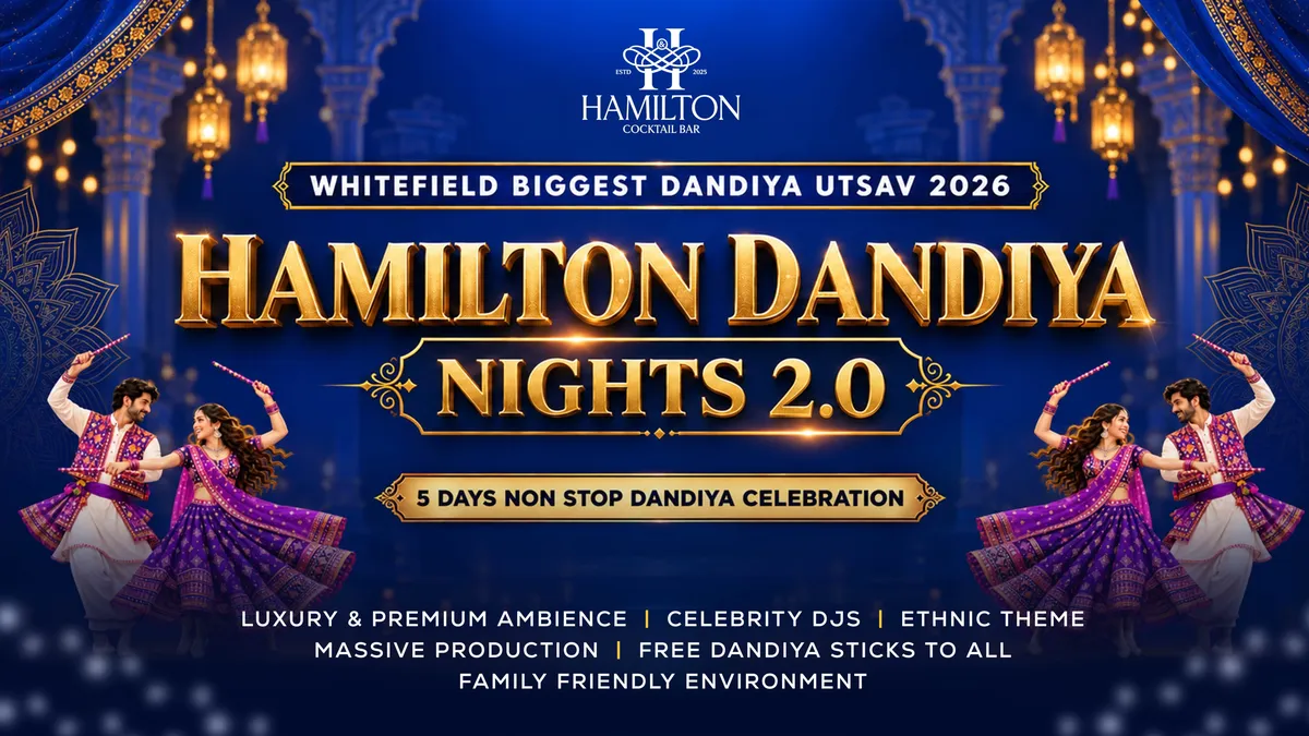 Whitefield Biggest & Premium Dandiya Night 2026