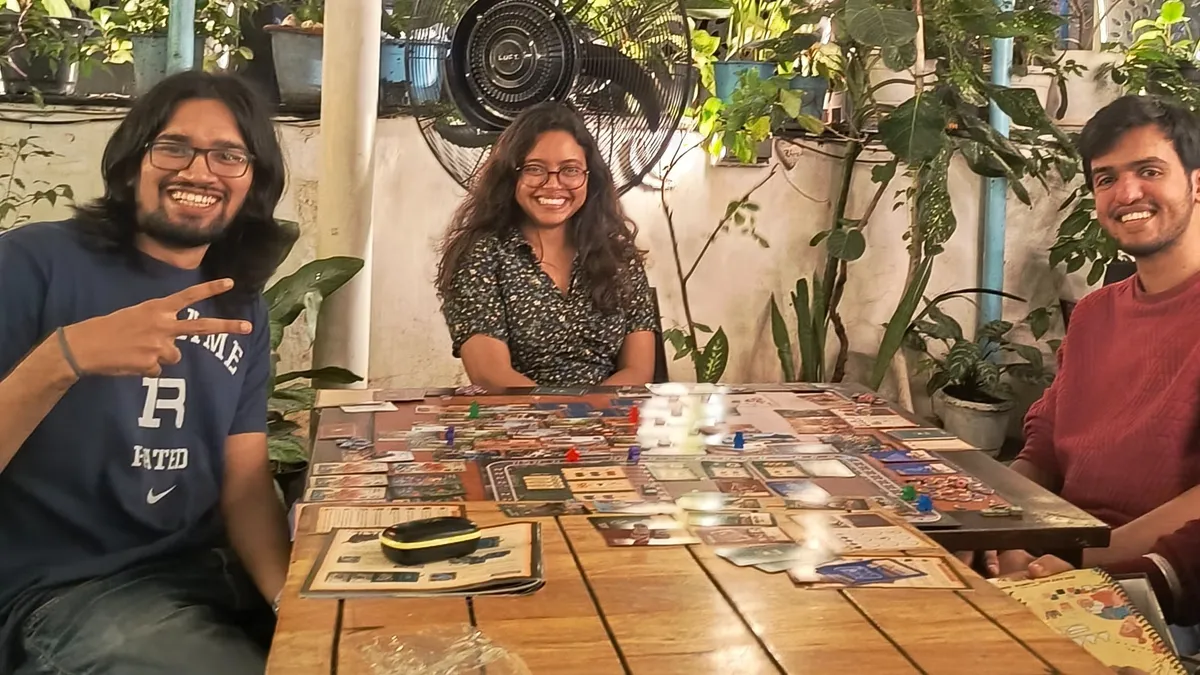 Whitefield BoardGames, People, and Dinner