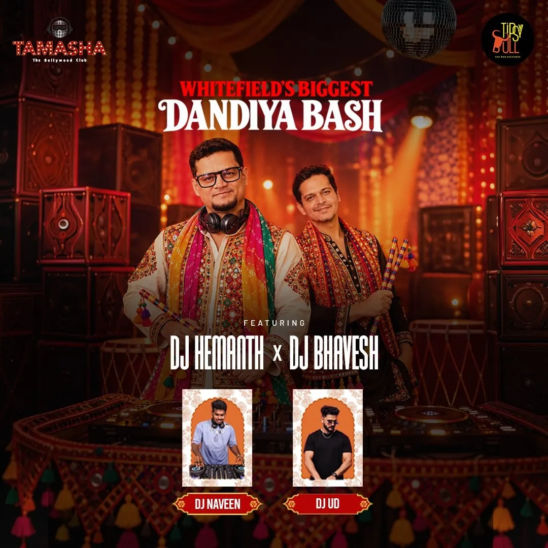 Whitefield's Biggest Dandiya Bash – DJ Hemanth X DJ Bhavesh