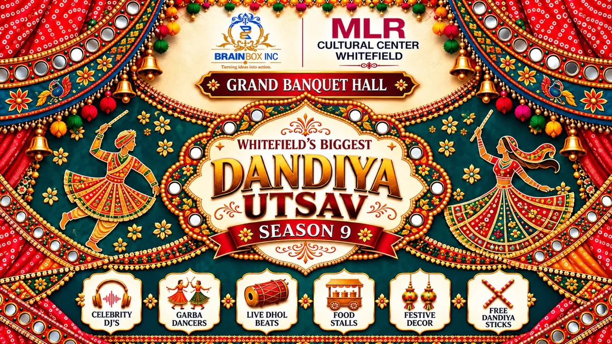 Whitefield's Biggest Dandiya Utsav Season 9