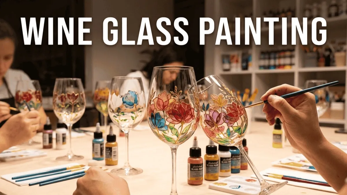 Wine Glass Painting