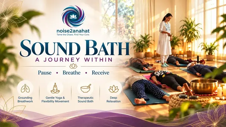 Yoga and Sound Bath Session poster