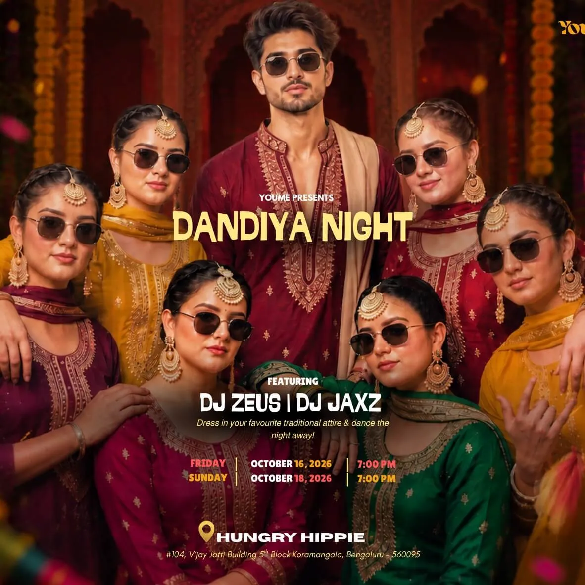 YouMe Presents Dandiya Night 2026