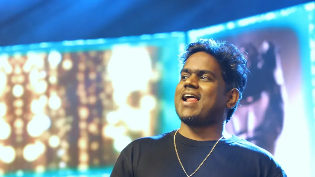 Yuvan Shankar Raja in Bengaluru
